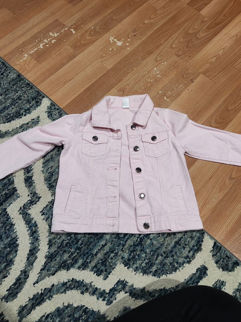 Carter's Light Pink Denim Jean Jacket - Button-Front